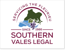 Southern Vales Legal logo